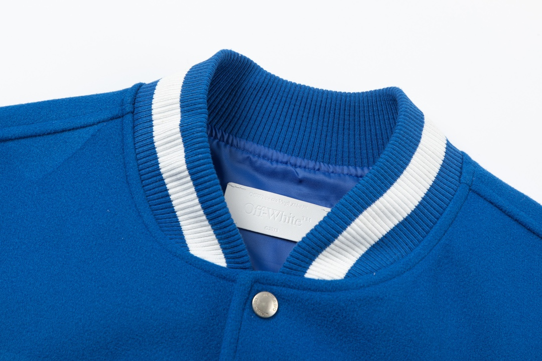 【OFF-WHITE  公式旗艦店】オフホワイト  野球着  ジャケット着ご好評に付き再入荷！241216