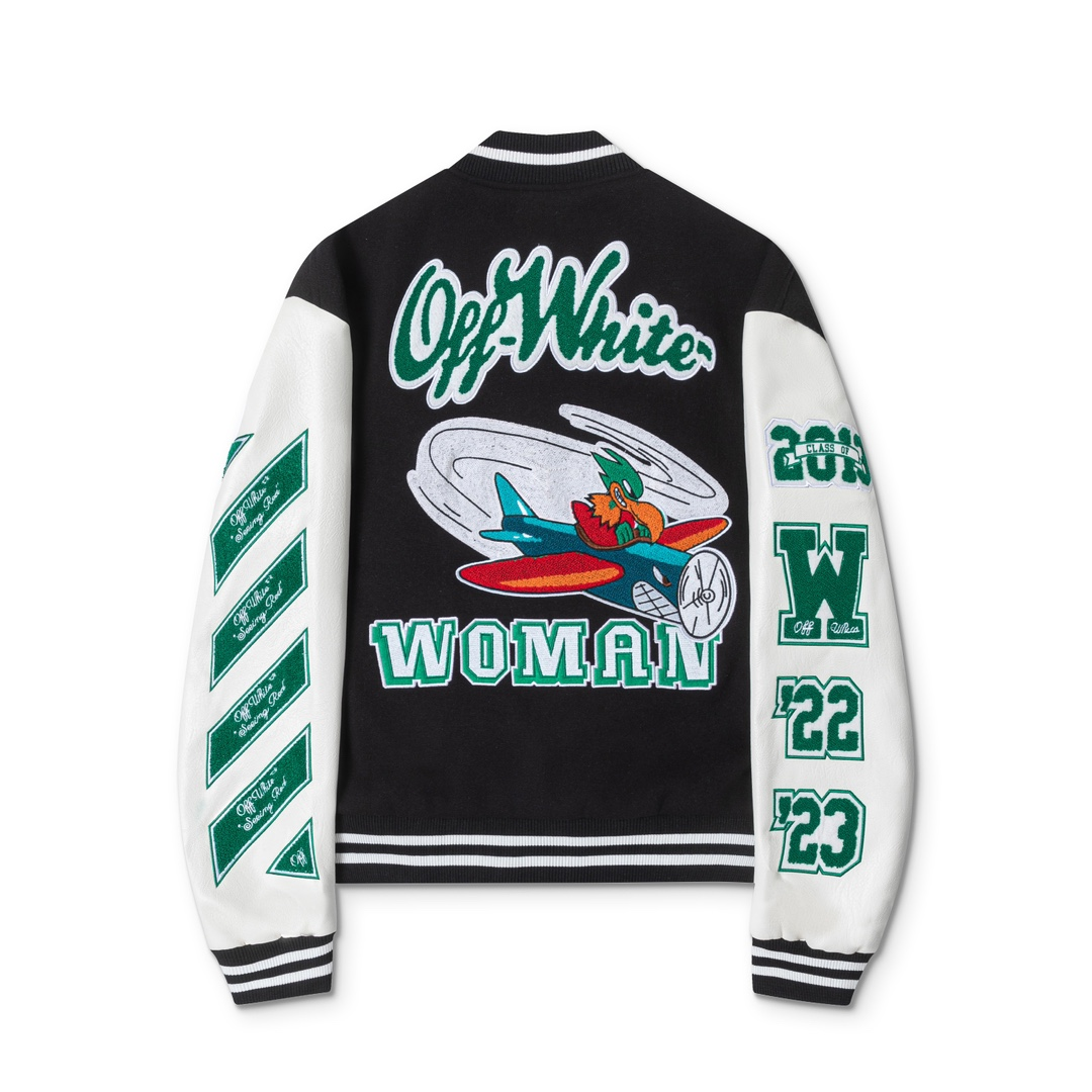 【OFF-WHITE  公式旗艦店】オフホワイト  野球着  ジャケット着ご好評に付き再入荷！241216