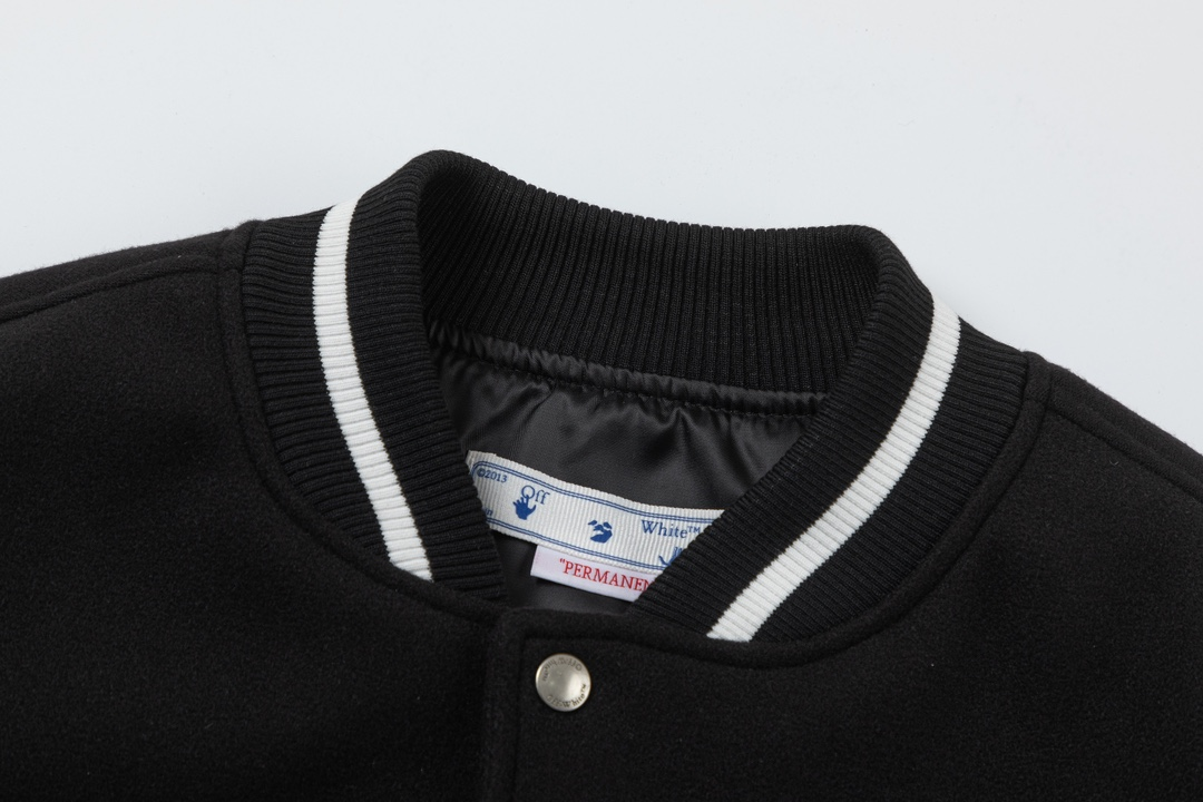 【OFF-WHITE  公式旗艦店】オフホワイト  野球着  ジャケット着ご好評に付き再入荷！241216