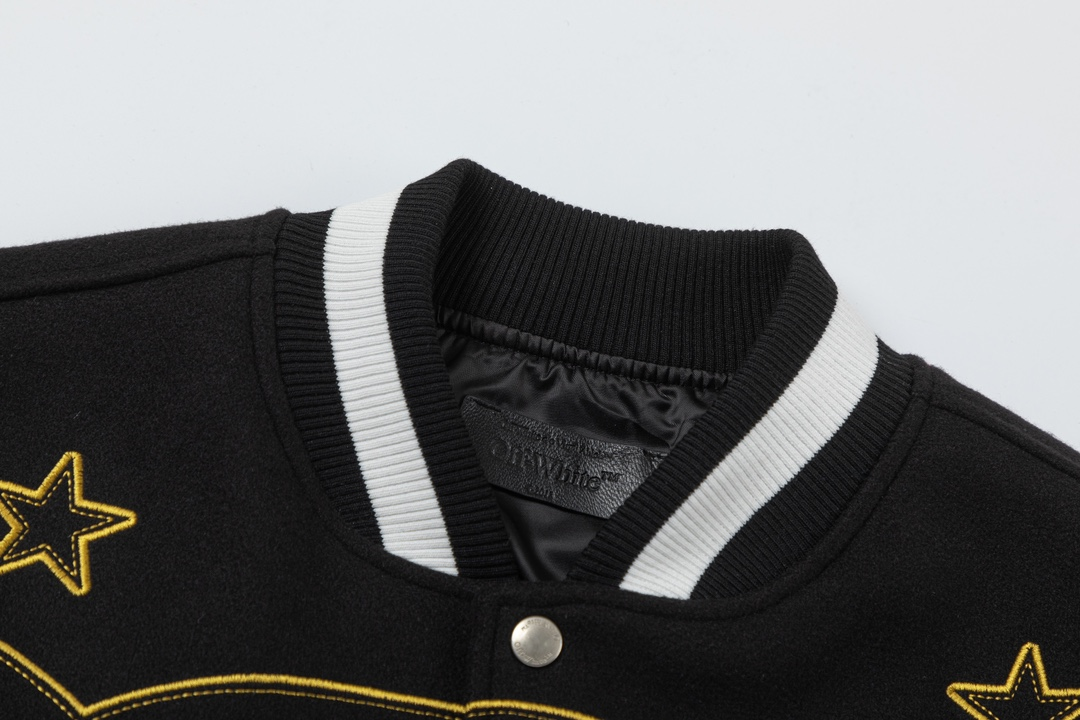 【OFF-WHITE  公式旗艦店】オフホワイト  野球着  ジャケット着ご好評に付き再入荷！241216