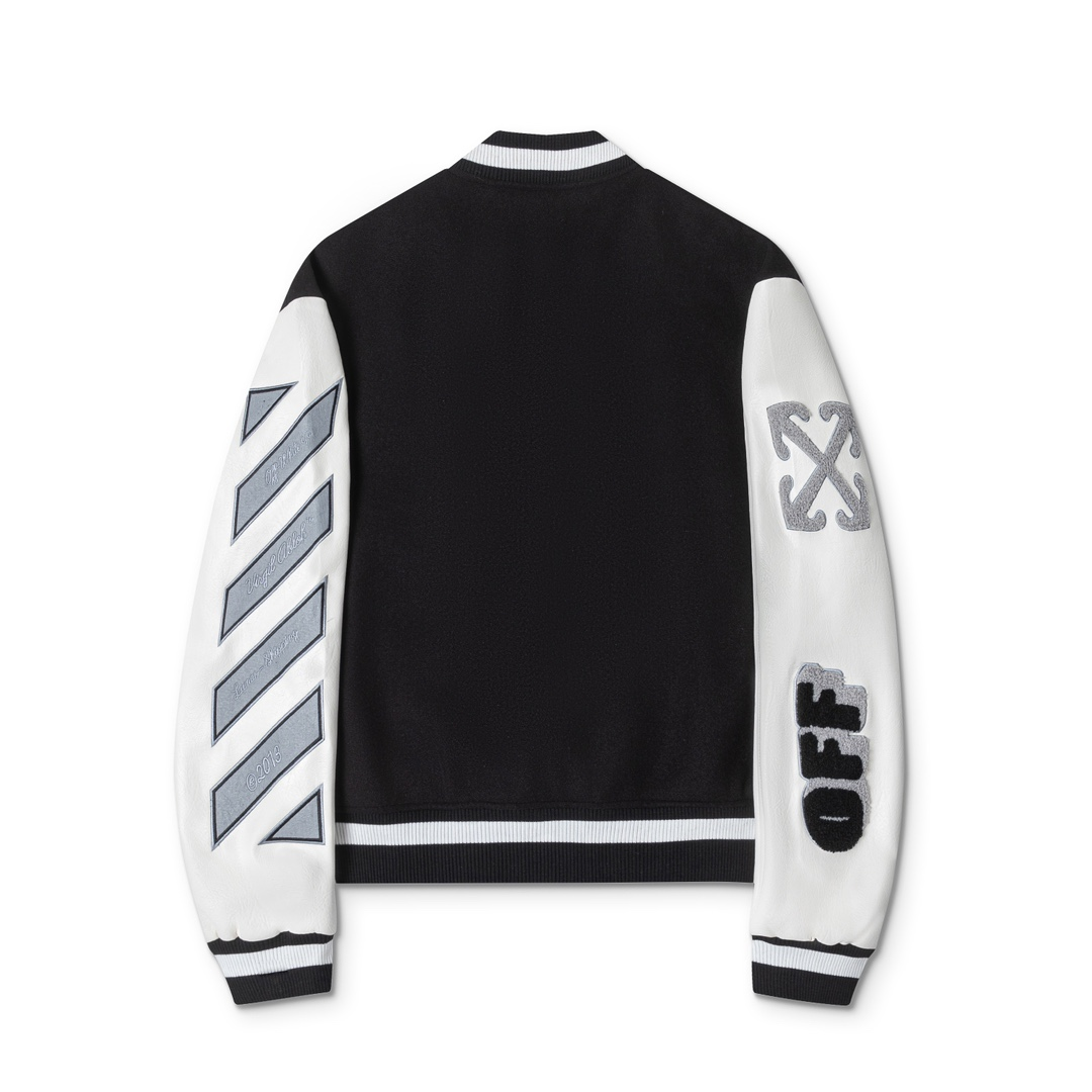 【OFF-WHITE  公式旗艦店】オフホワイト  野球着  ジャケット着ご好評に付き再入荷！241216