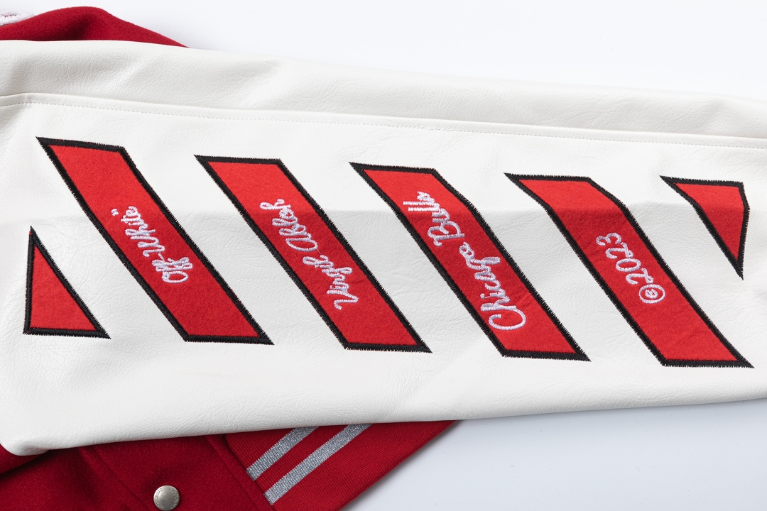 【OFF-WHITE  公式旗艦店】オフホワイト  野球着  ジャケット着ご好評に付き再入荷！241216