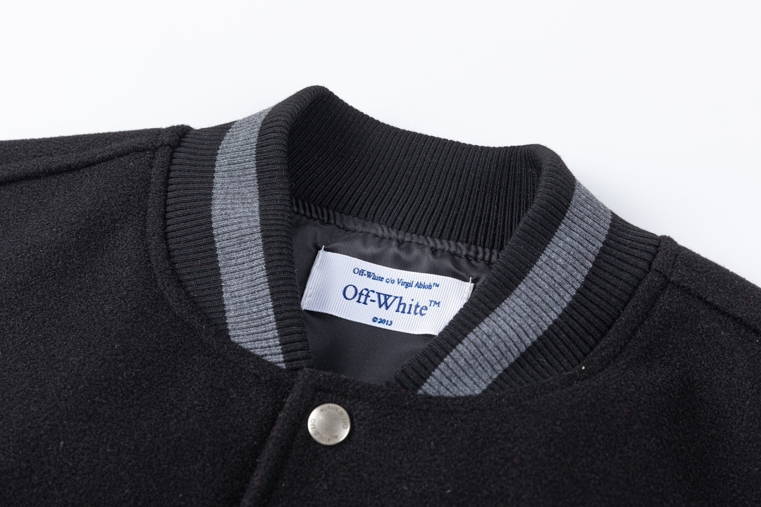 【OFF-WHITE  公式旗艦店】オフホワイト  野球着  ジャケット着ご好評に付き再入荷！241216