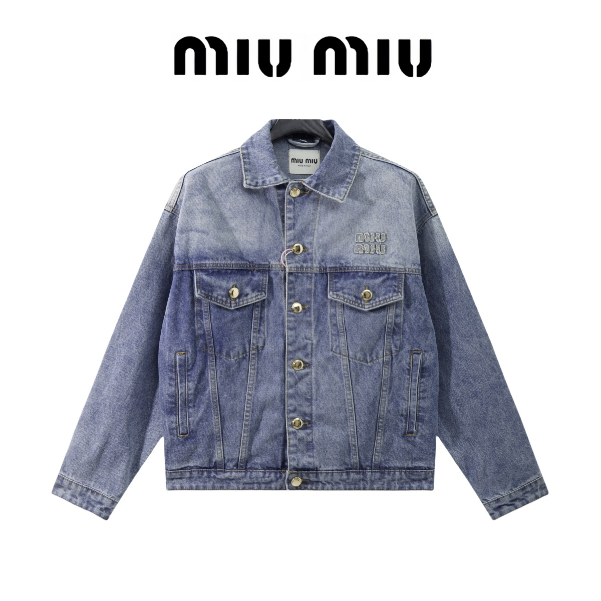 【Miumiu 公式旗艦店】ミュウミュウ  パーカー スウェット ご好評に付き再入荷！241216