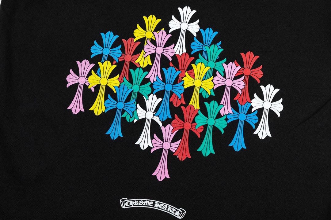 【CHROME HEARTS 公式旗艦店】クロムハーツ  丸首の衛衣  スウェットご好評に付き再入荷！241217