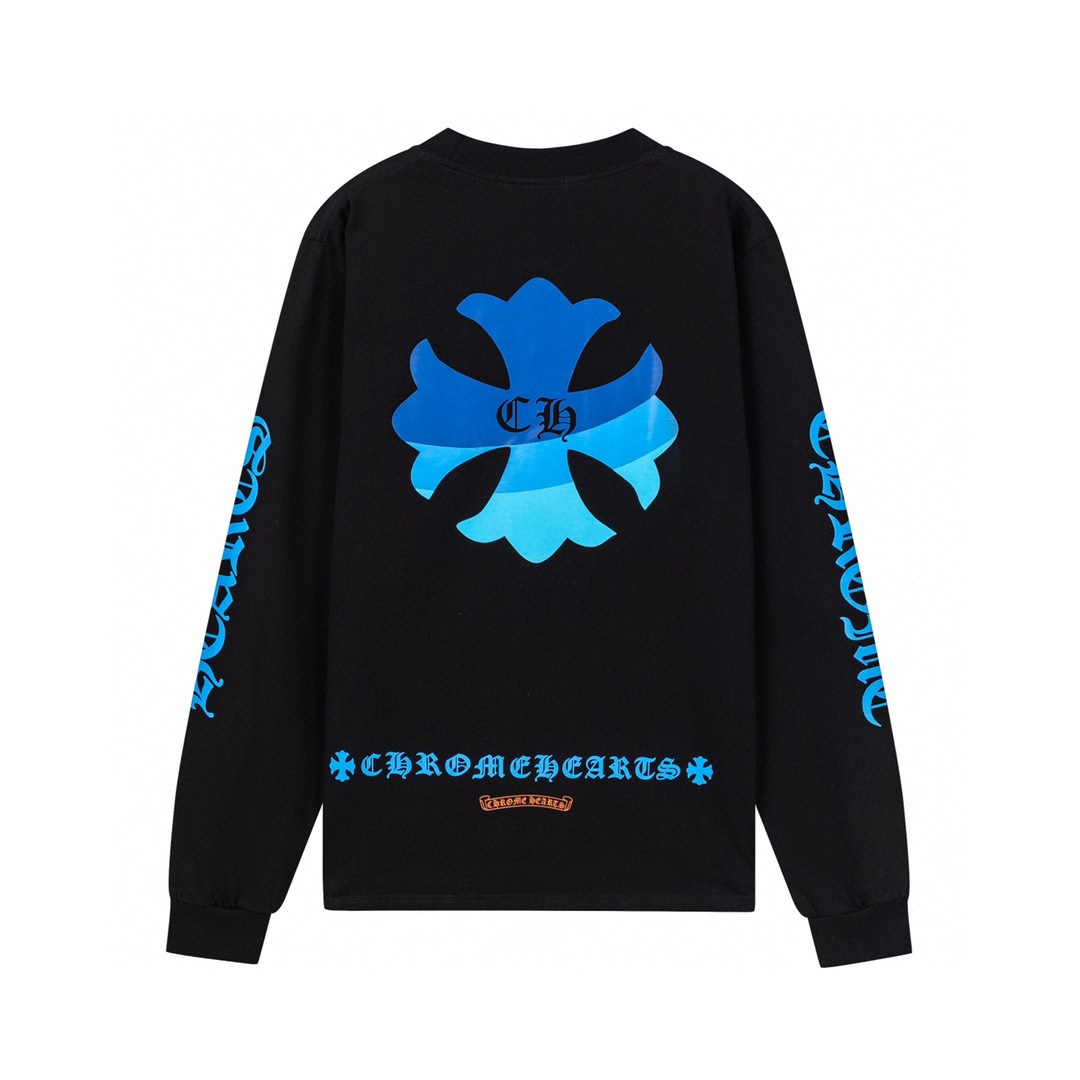 【CHROME HEARTS 公式旗艦店】クロムハーツ  丸首の衛衣  スウェットご好評に付き再入荷！241217