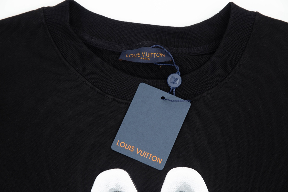 LV【LOUIS VUITTON  公式旗艦店】ルイヴィトン 丸首の衛衣 スウェット ご好評に付き再入荷！241217