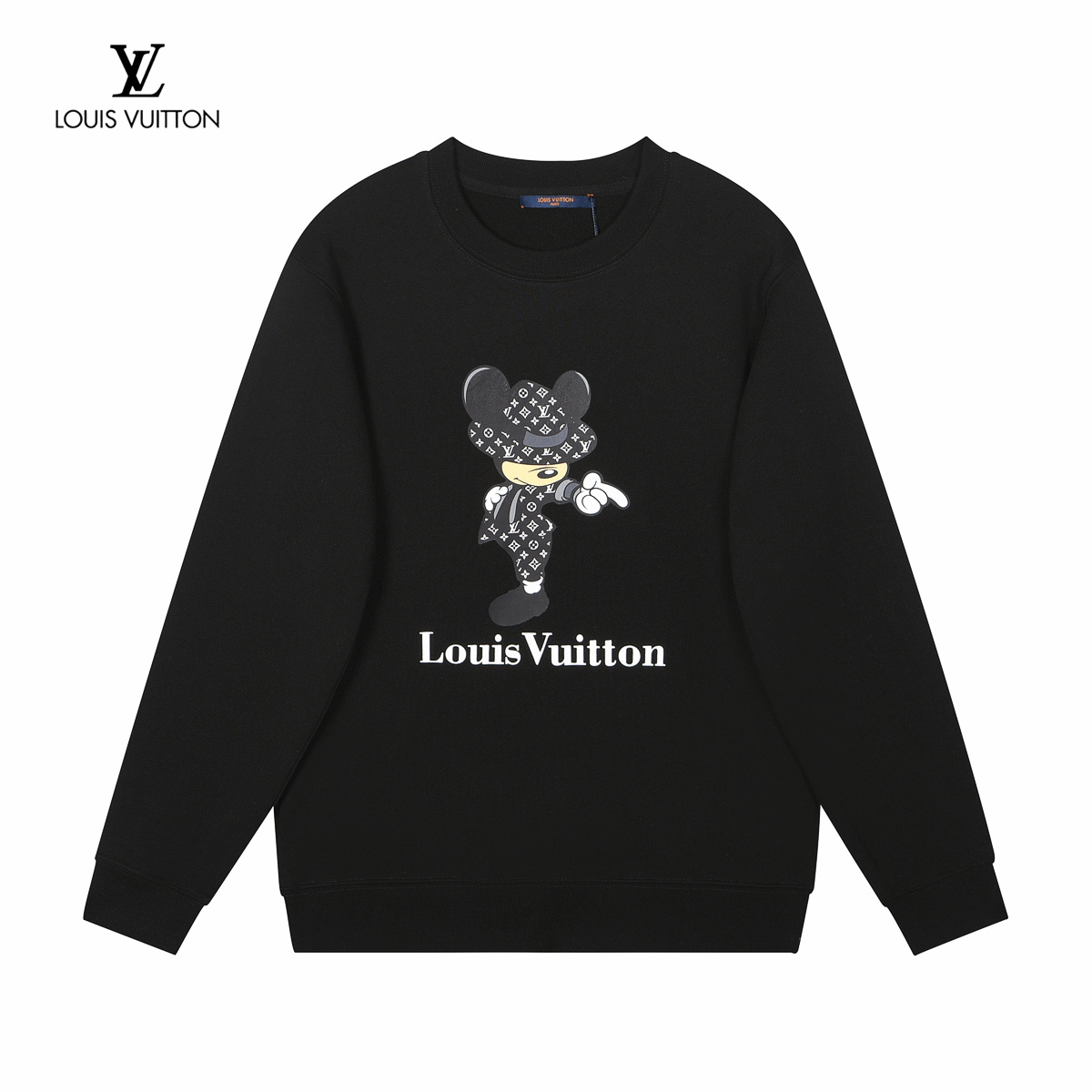 LV【LOUIS VUITTON  公式旗艦店】ルイヴィトン 丸首の衛衣 スウェット ご好評に付き再入荷！241217
