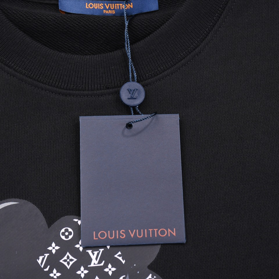 LV【LOUIS VUITTON  公式旗艦店】ルイヴィトン 丸首の衛衣 スウェット ご好評に付き再入荷！241217