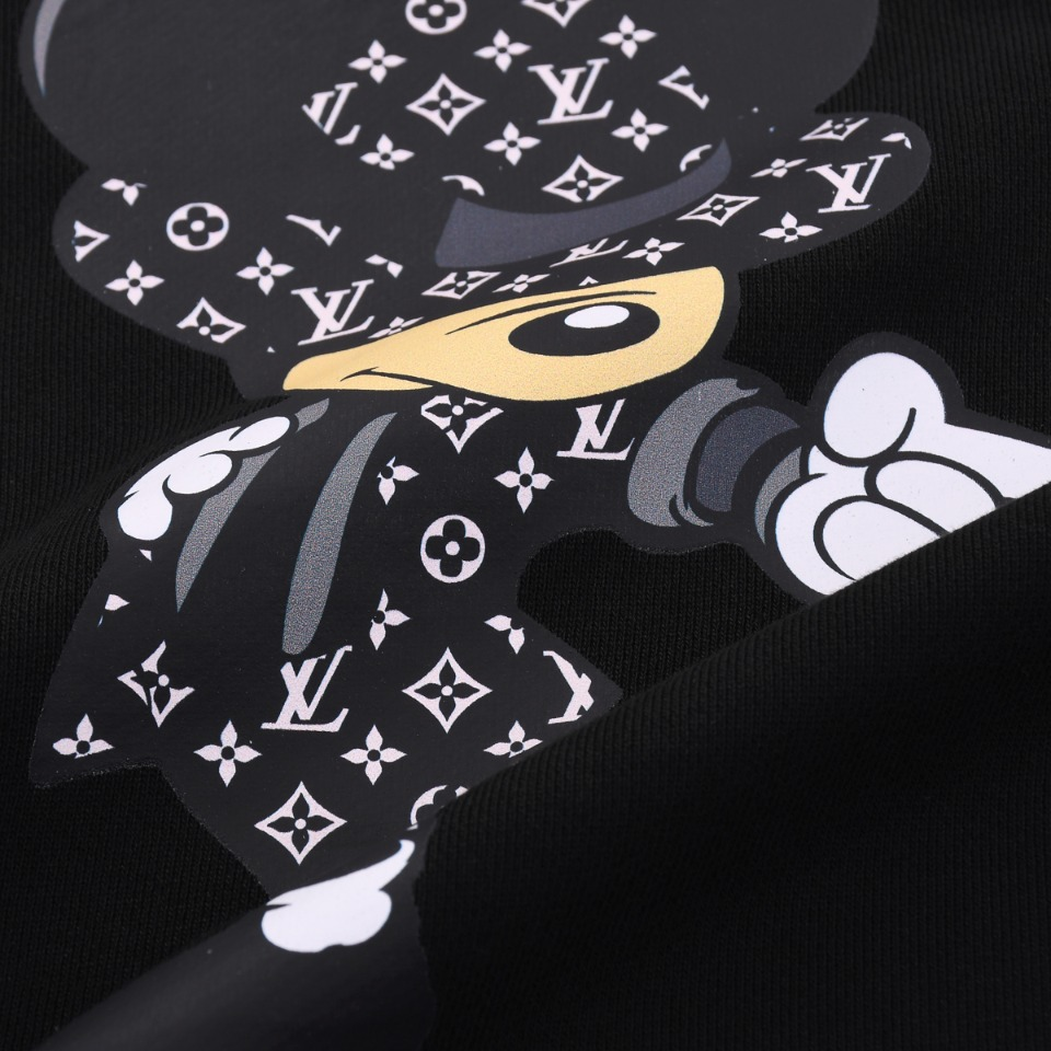 LV【LOUIS VUITTON  公式旗艦店】ルイヴィトン 丸首の衛衣 スウェット ご好評に付き再入荷！241217