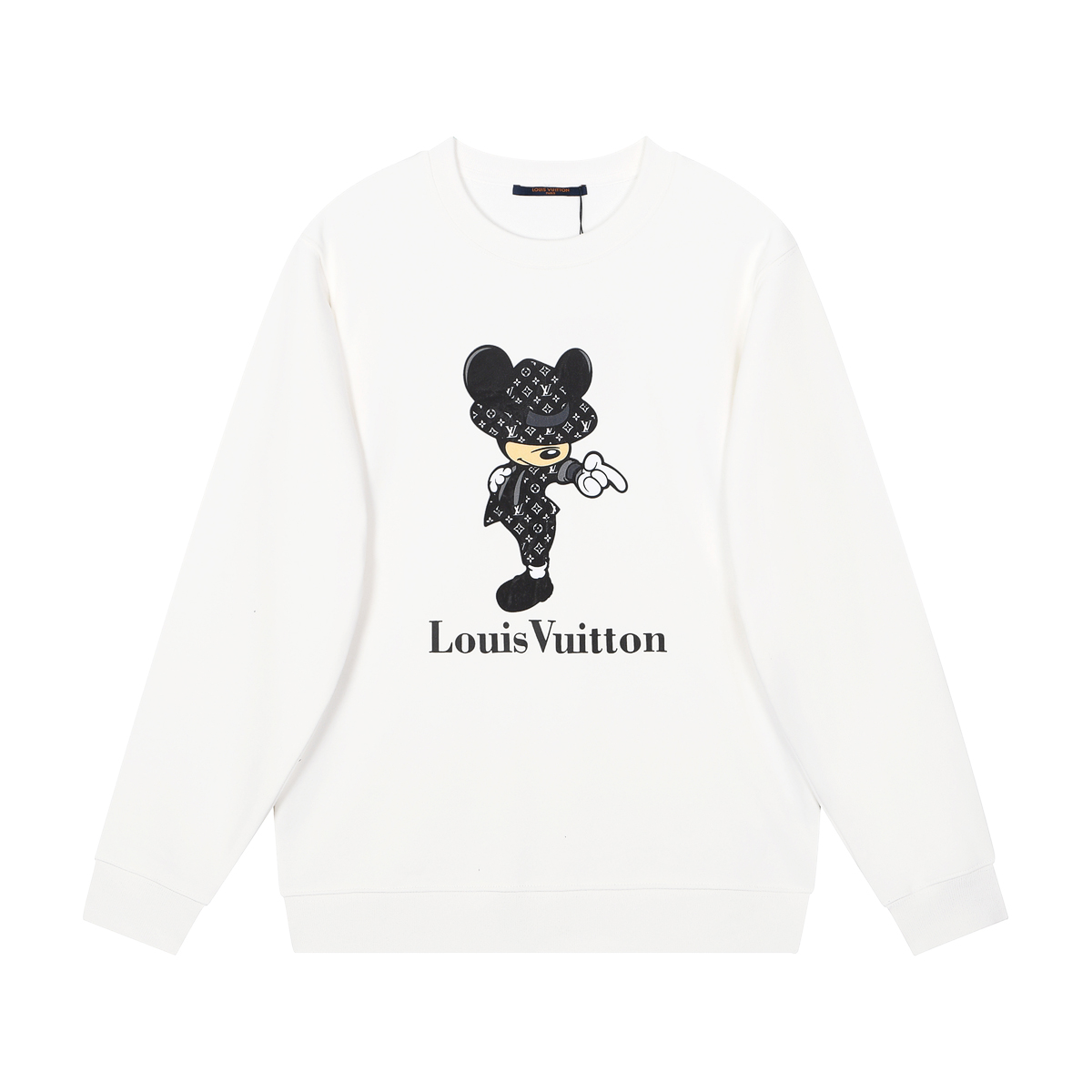 LV【LOUIS VUITTON  公式旗艦店】ルイヴィトン 丸首の衛衣 スウェット ご好評に付き再入荷！241217