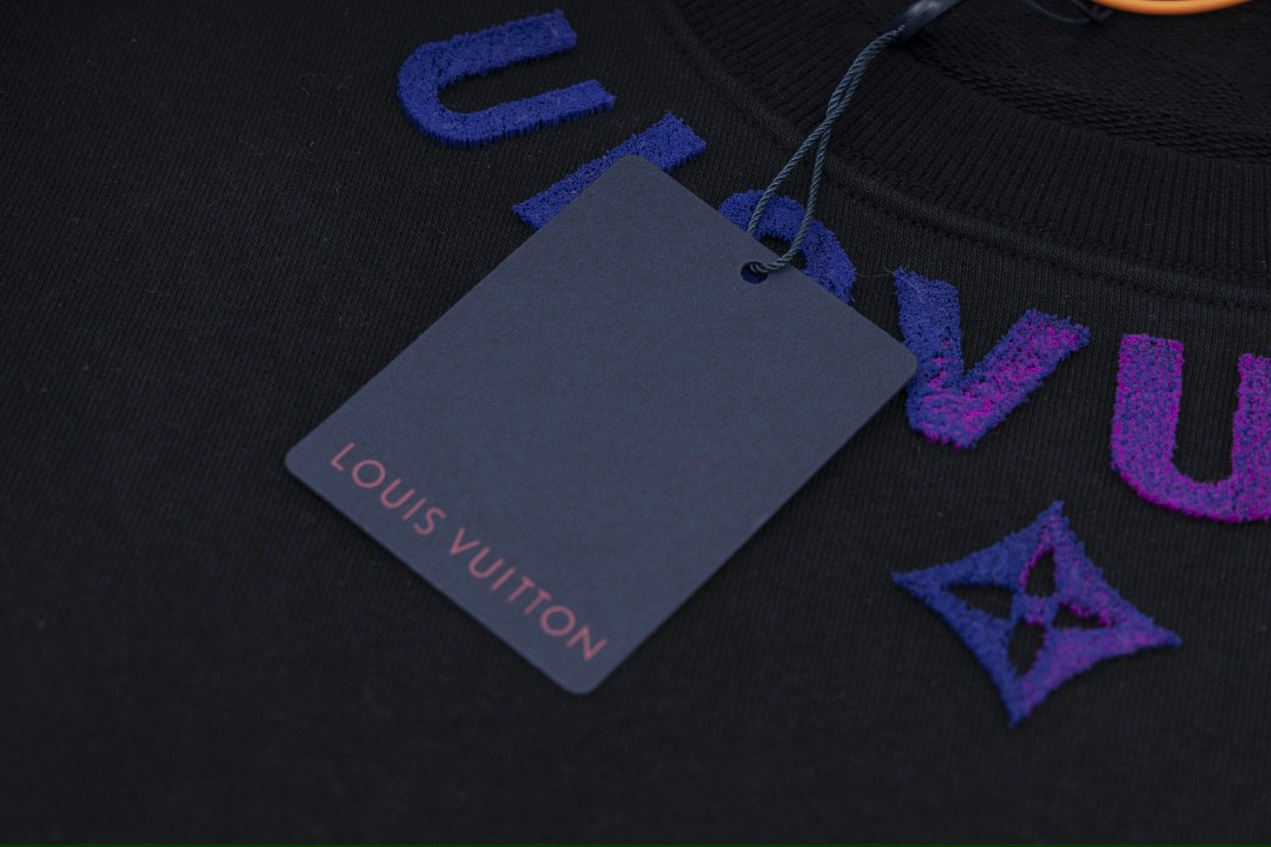 LV【LOUIS VUITTON  公式旗艦店】ルイヴィトン 丸首の衛衣 スウェット ご好評に付き再入荷！241217