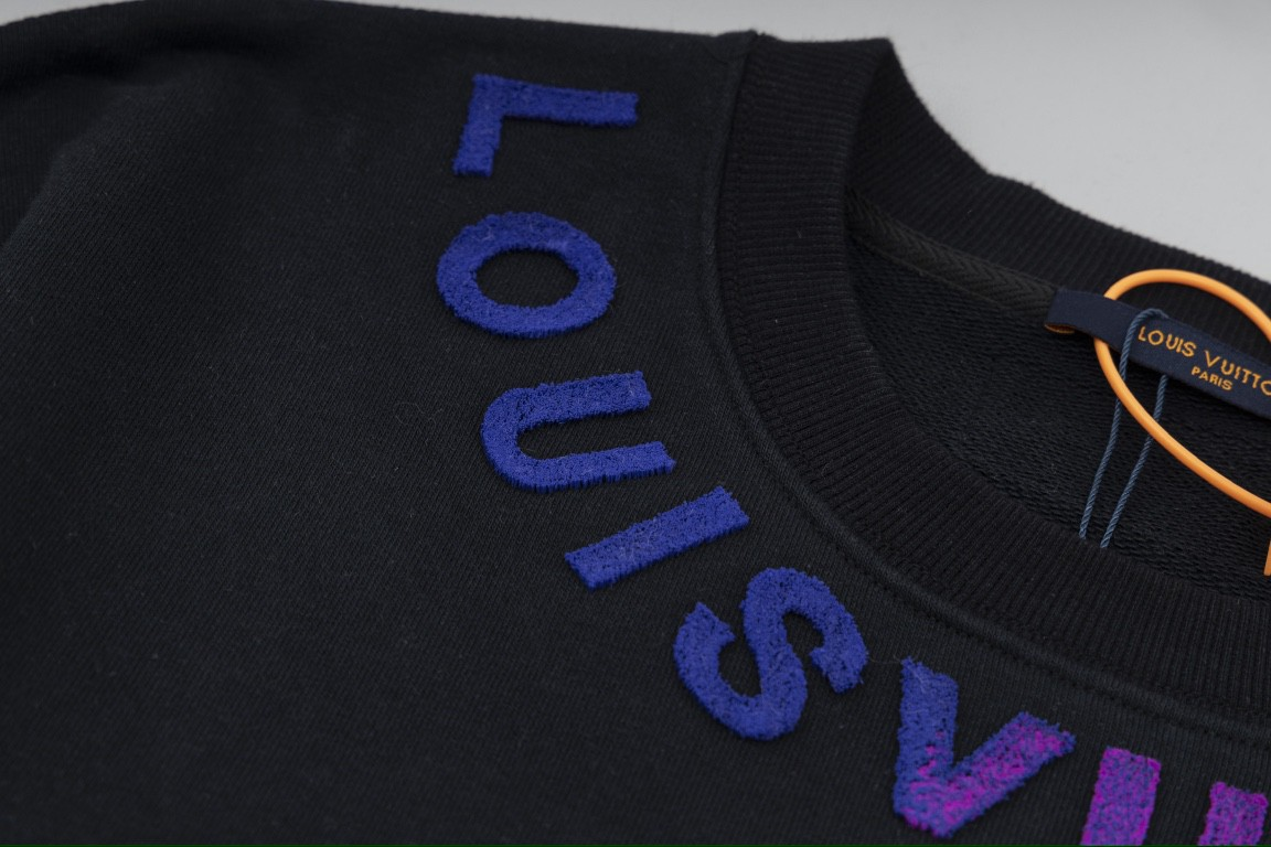 LV【LOUIS VUITTON  公式旗艦店】ルイヴィトン 丸首の衛衣 スウェット ご好評に付き再入荷！241217