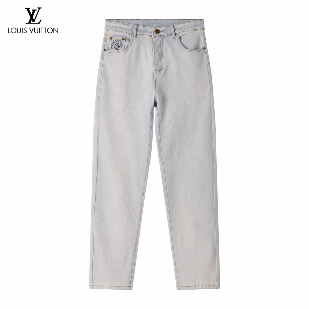 LV【LOUIS VUITTON   公式旗艦店】 ルイヴィトン  ジーパン  ご好評に付き再入荷！ 241218