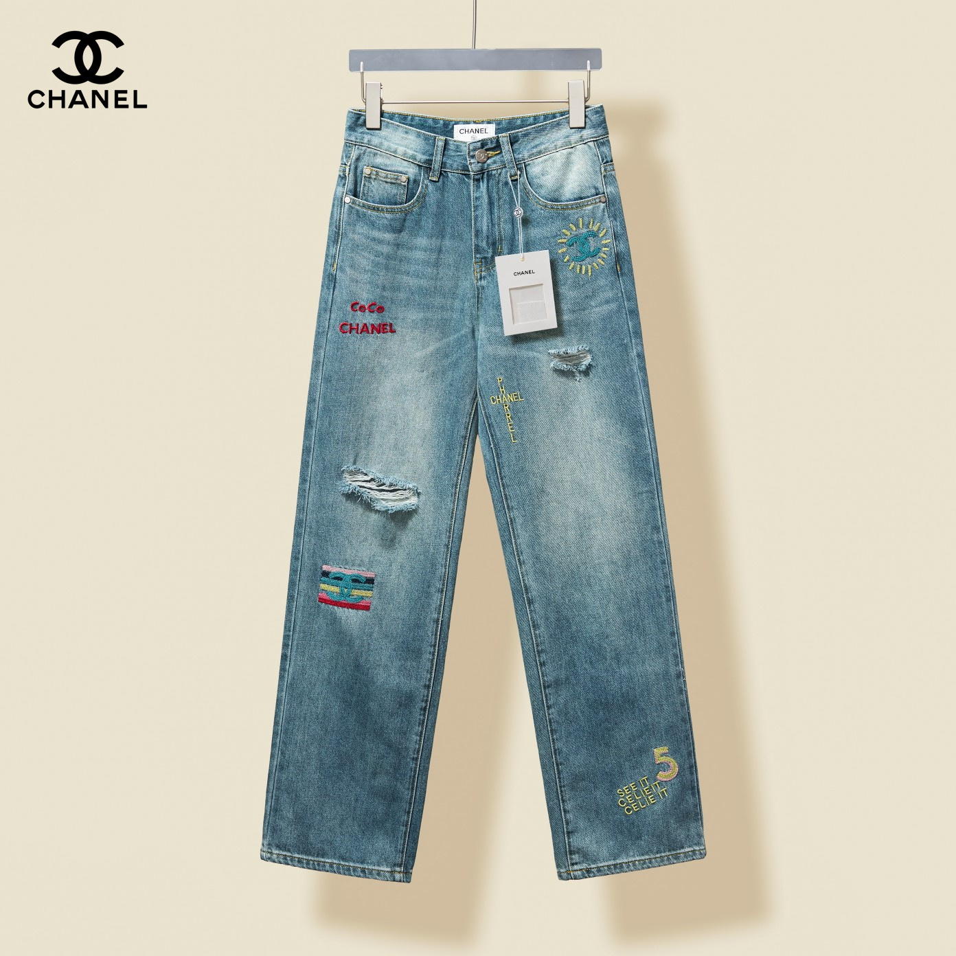 【CHANEL  公式旗艦店】シャネル    ジーパン  ご好評に付き再入荷！ 241218