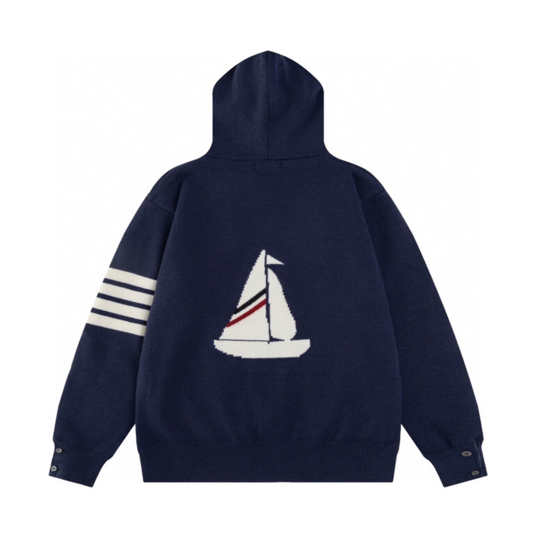 【ThomBrowne   公式旗艦店】トムブラウン  セーター   ご好評に付き再入荷！241230