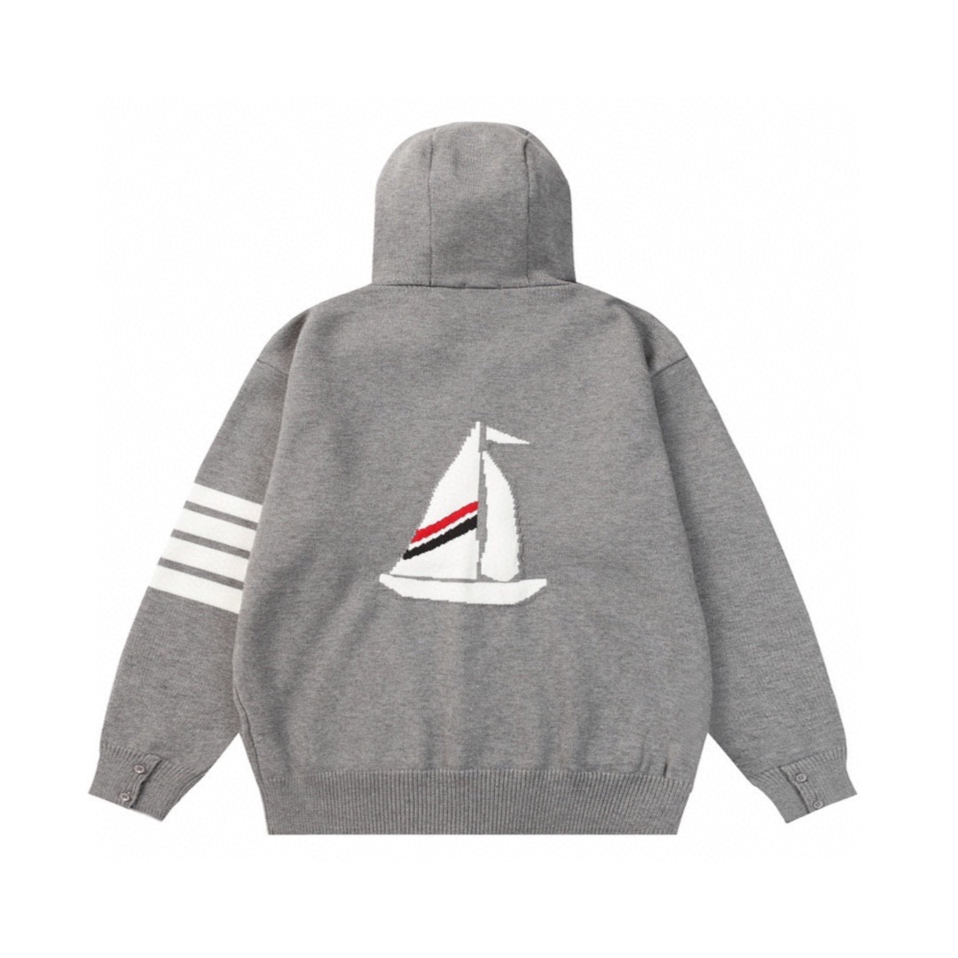 【ThomBrowne   公式旗艦店】トムブラウン  セーター   ご好評に付き再入荷！241230