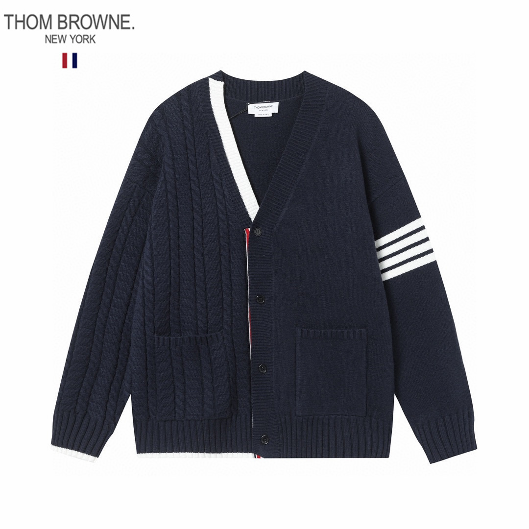 【ThomBrowne   公式旗艦店】トムブラウン  セーター   ご好評に付き再入荷！241230