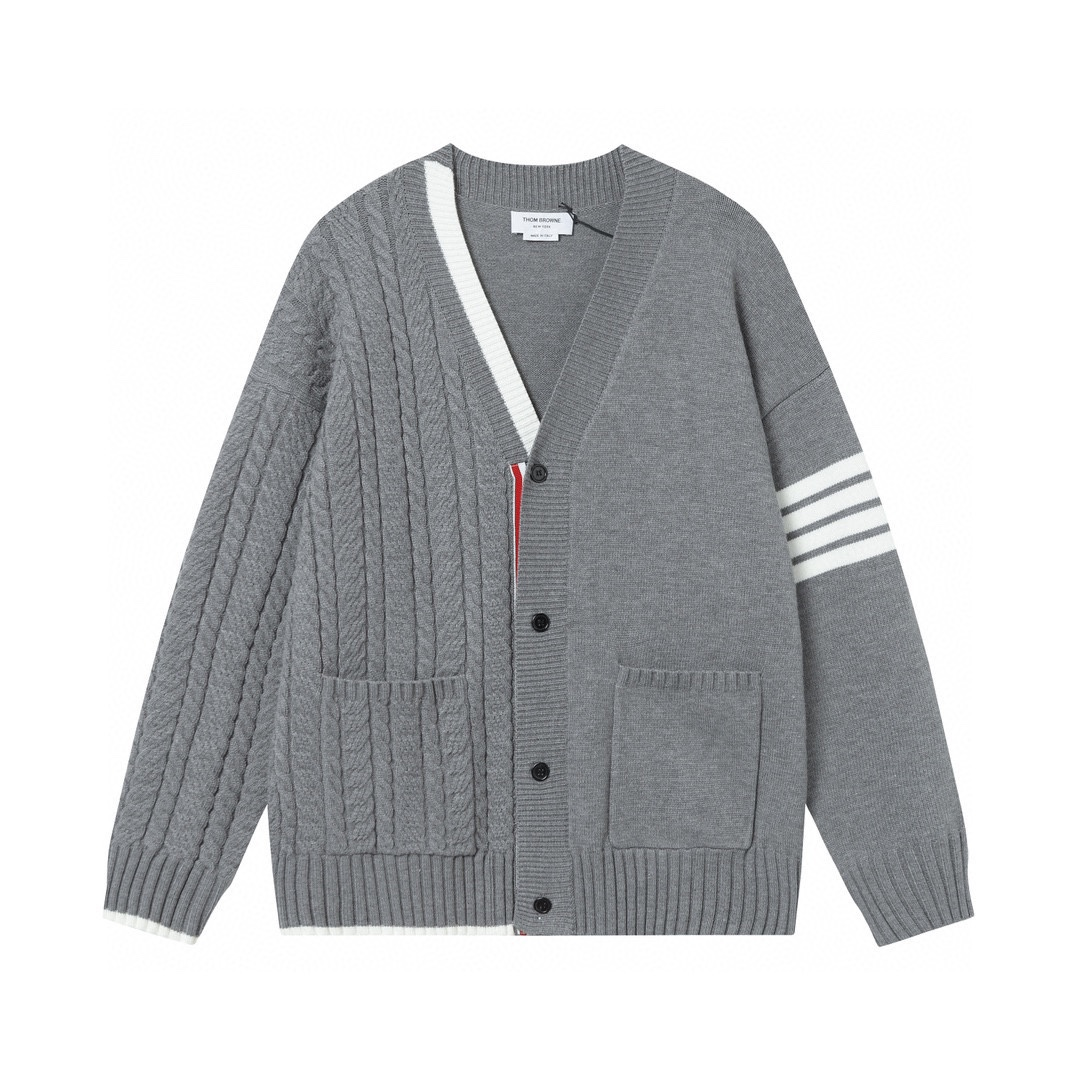 【ThomBrowne   公式旗艦店】トムブラウン  セーター   ご好評に付き再入荷！241230