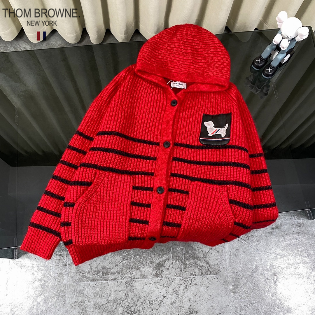 【ThomBrowne   公式旗艦店】トムブラウン  セーター   ご好評に付き再入荷！241230