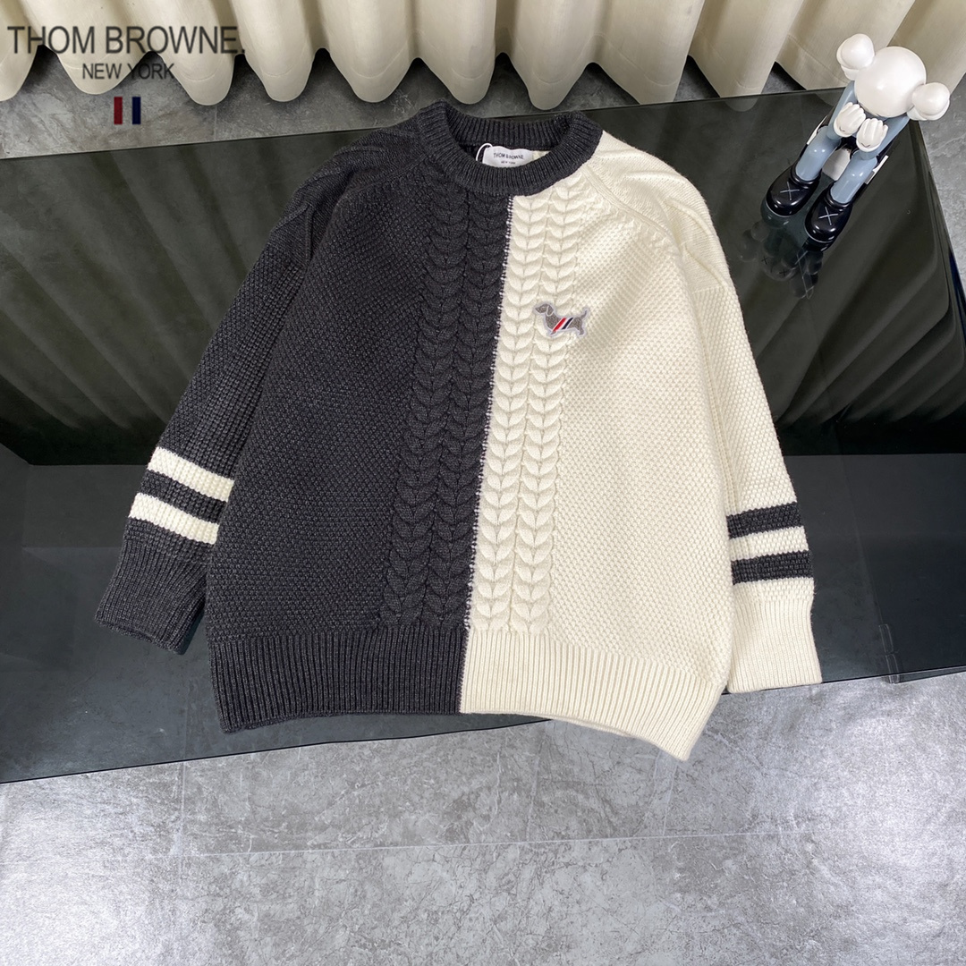 【ThomBrowne   公式旗艦店】トムブラウン セーター   ご好評に付き再入荷！241230
