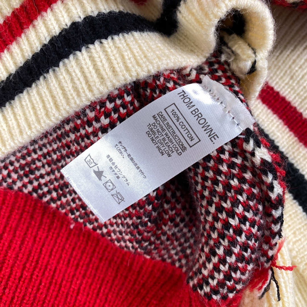【ThomBrowne   公式旗艦店】トムブラウン  セーター   ご好評に付き再入荷！241230
