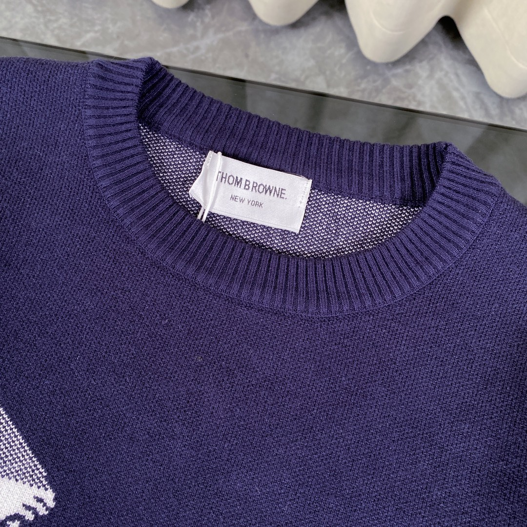 【ThomBrowne   公式旗艦店】トムブラウン セーター   ご好評に付き再入荷！241230
