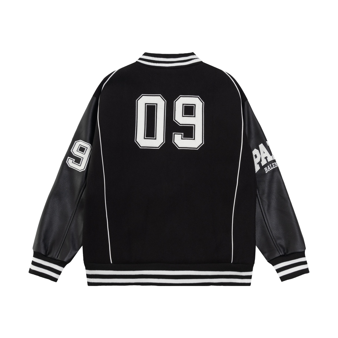 【BALENCIAGA  公式旗艦店】バレンシアガ   野球着 ジャケット着 好評に付き再入荷！250108