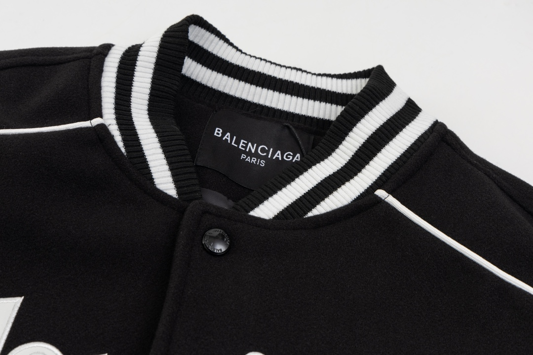 【BALENCIAGA  公式旗艦店】バレンシアガ   野球着 ジャケット着 好評に付き再入荷！250108