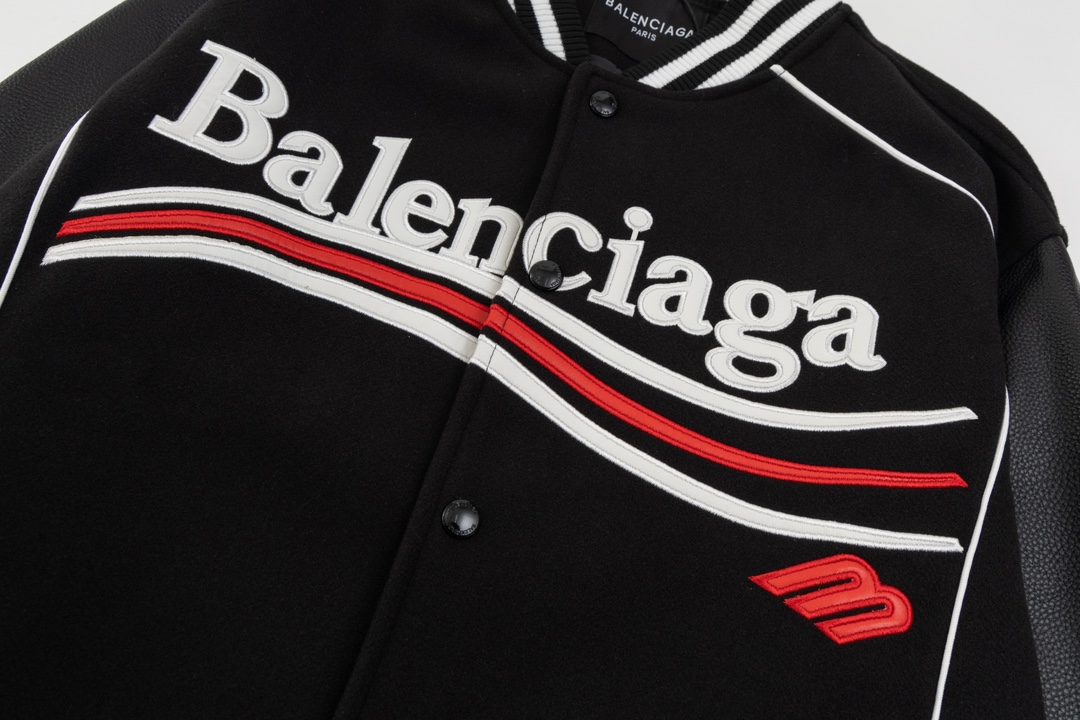 【BALENCIAGA  公式旗艦店】バレンシアガ   野球着 ジャケット着 好評に付き再入荷！250108
