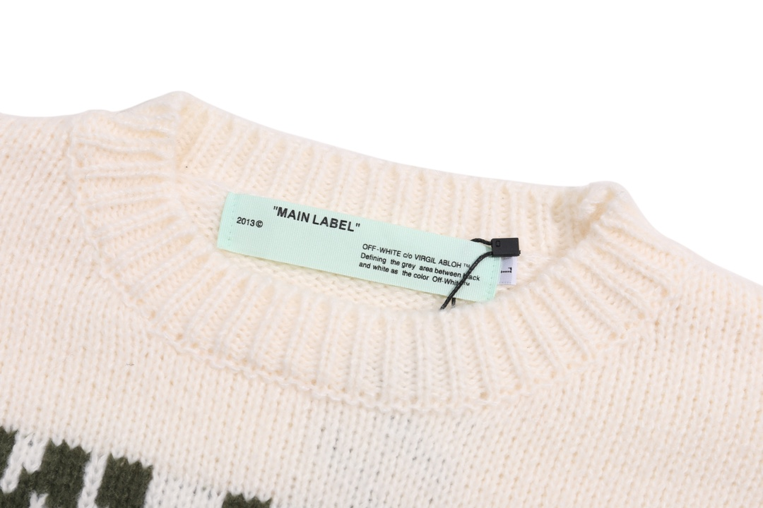 【OFF-WHITE   公式旗艦店】OFF-WHITE   セーター好評に付き再入荷！250109