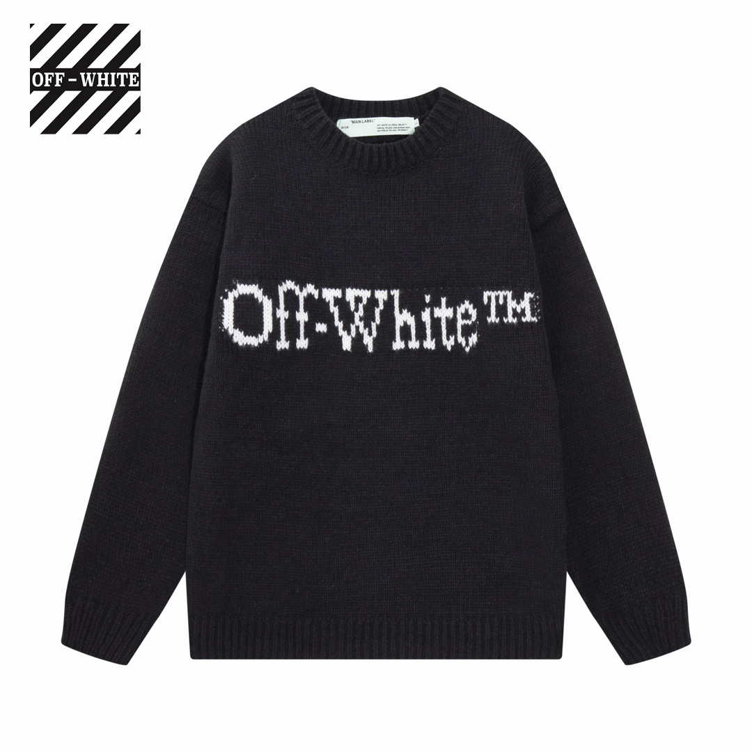 【OFF-WHITE   公式旗艦店】OFF-WHITE   セーター好評に付き再入荷！250109