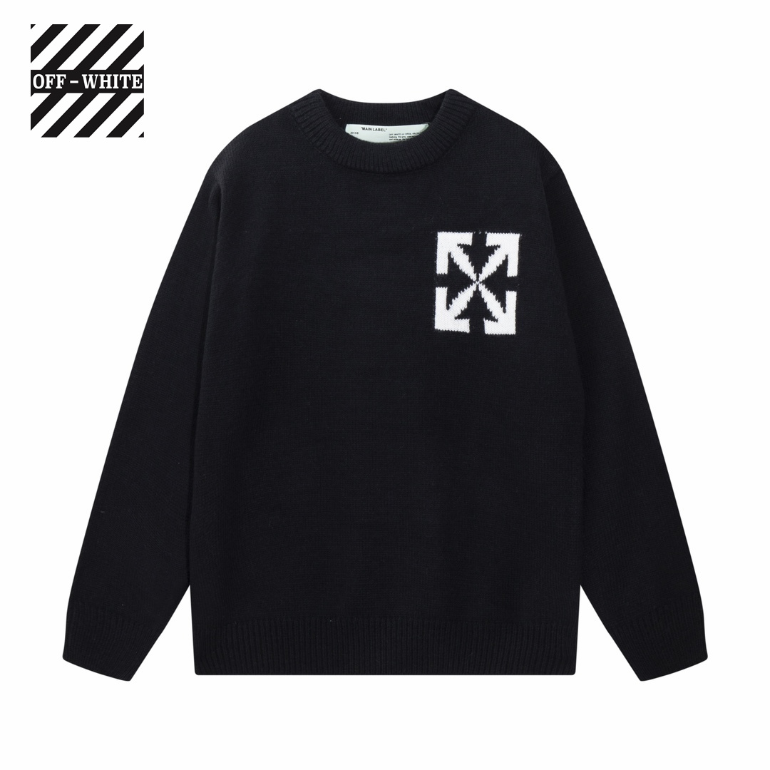 【OFF-WHITE   公式旗艦店】OFF-WHITE   セーター好評に付き再入荷！250109