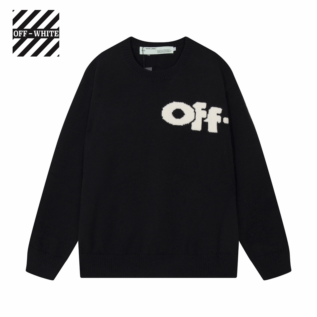 【OFF-WHITE   公式旗艦店】OFF-WHITE   セーター好評に付き再入荷！250109