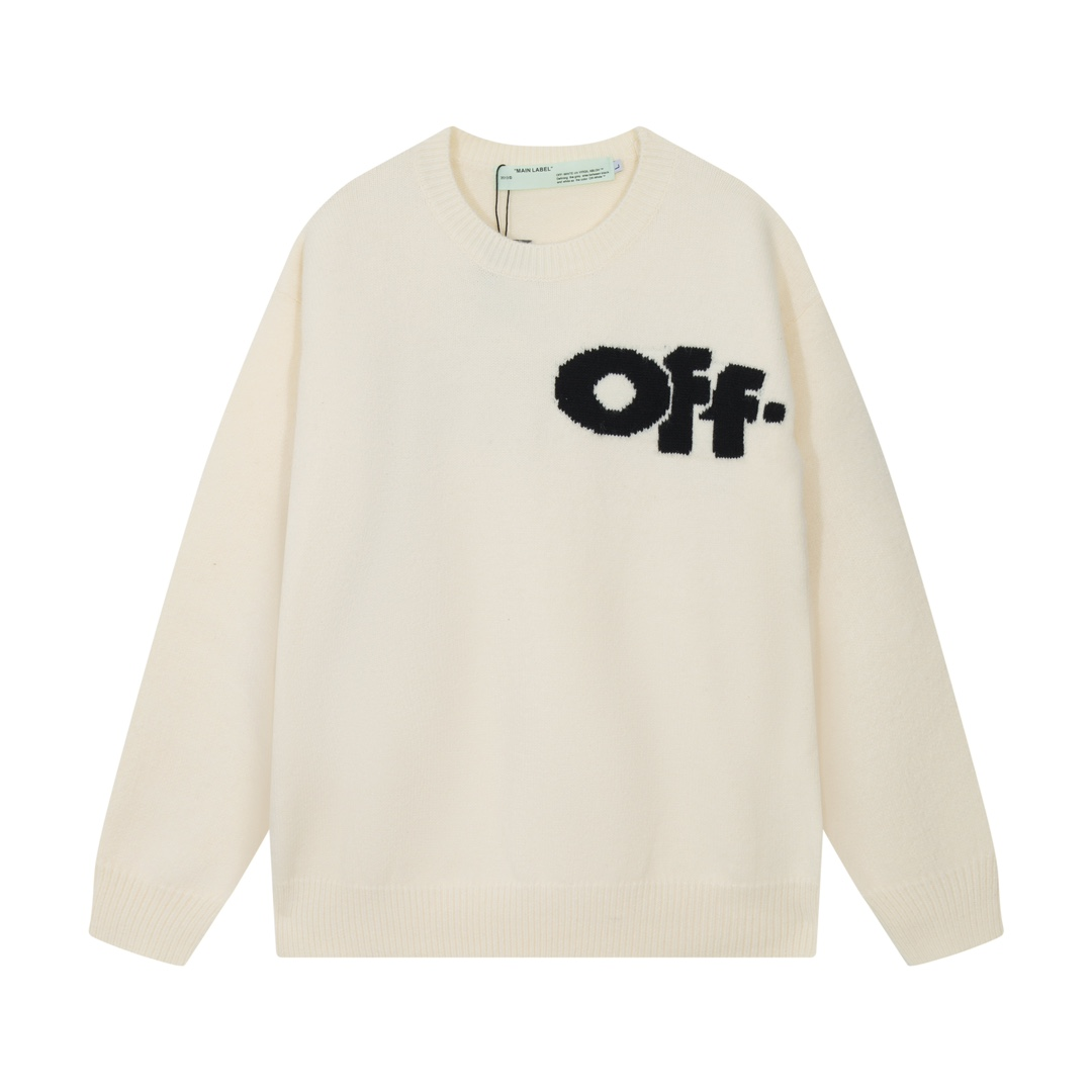 【OFF-WHITE   公式旗艦店】OFF-WHITE   セーター好評に付き再入荷！250109