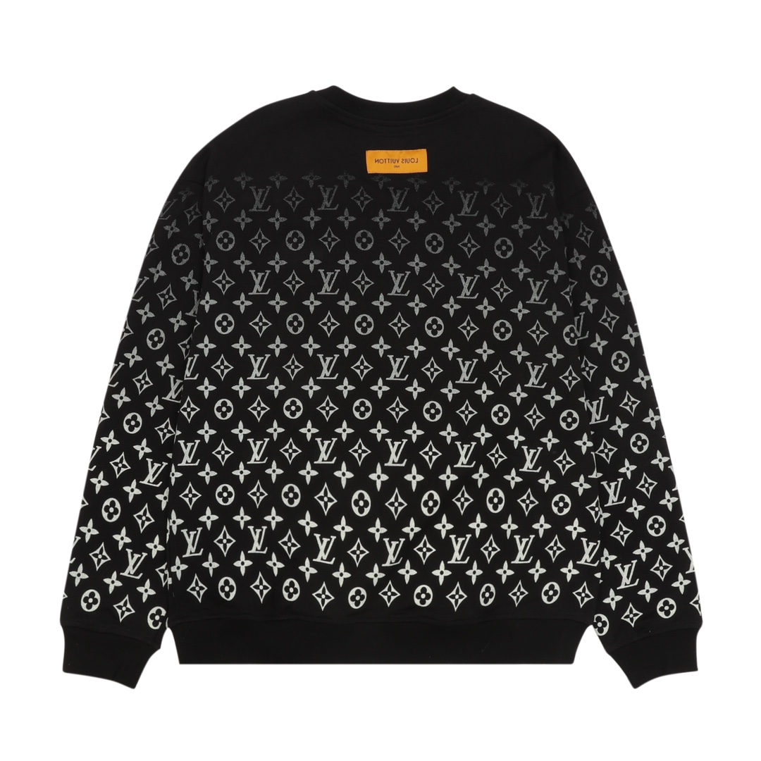 LV【LOUIS VUITTON  公式旗艦店】ルイヴィトン 丸首の衛衣 スウェット ご好評に付き再入荷！241217