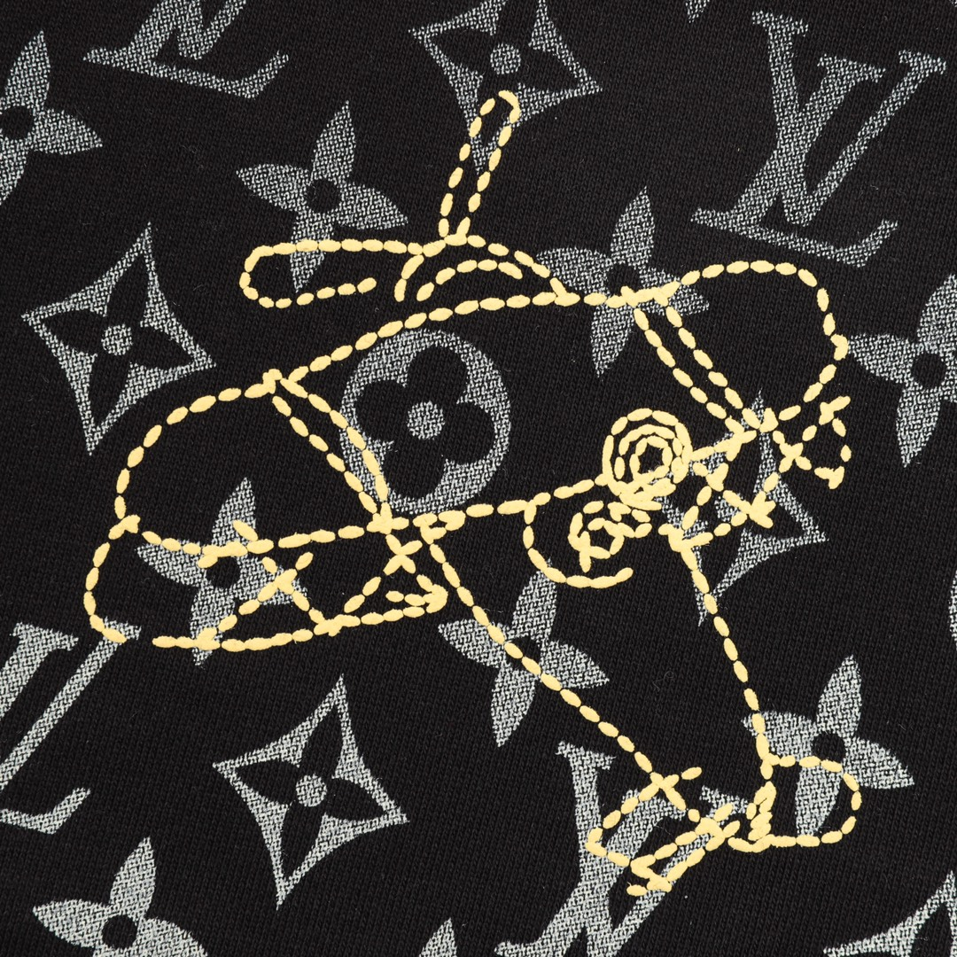 LV【LOUIS VUITTON  公式旗艦店】ルイヴィトン 丸首の衛衣 スウェット ご好評に付き再入荷！241217