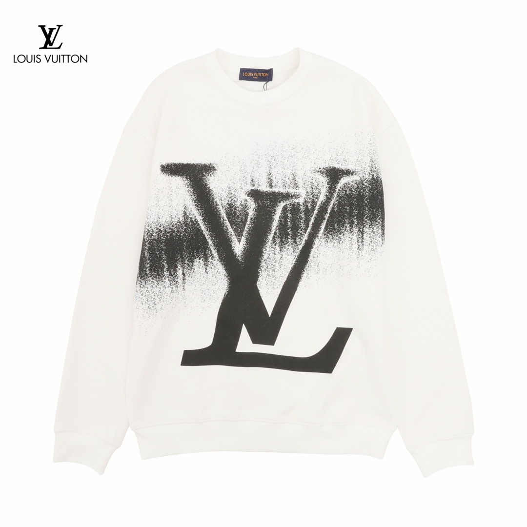 LV【LOUIS VUITTON  公式旗艦店】ルイヴィトン 丸首の衛衣 スウェット ご好評に付き再入荷！250110