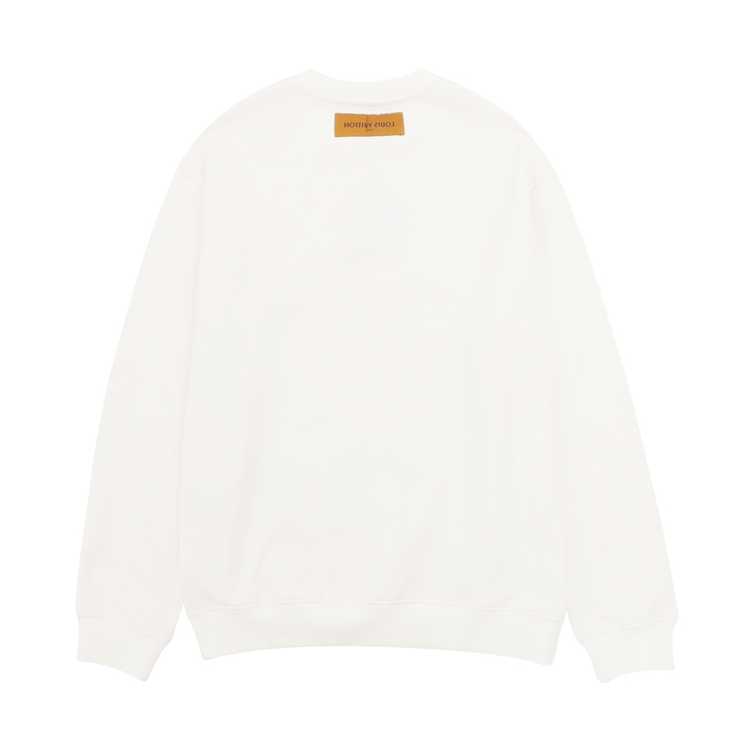 LV【LOUIS VUITTON  公式旗艦店】ルイヴィトン 丸首の衛衣 スウェット ご好評に付き再入荷！250110