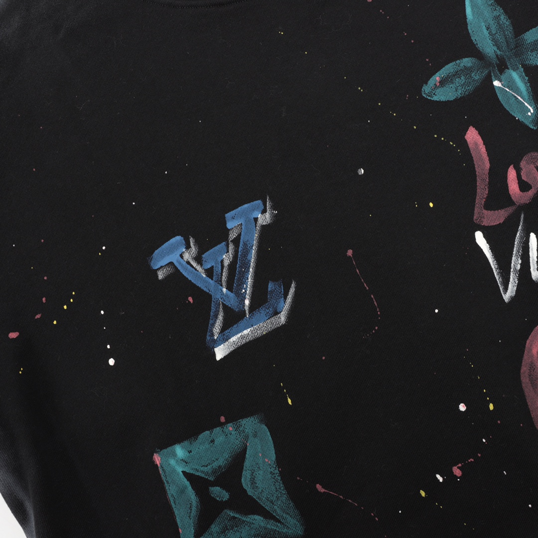 LV【LOUIS VUITTON  公式旗艦店】ルイヴィトン 丸首の衛衣 スウェット ご好評に付き再入荷！250110