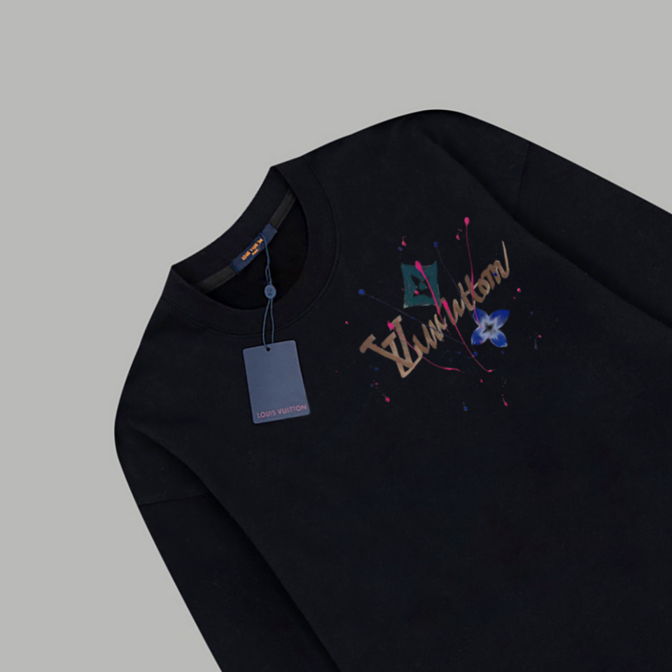 LV【LOUIS VUITTON  公式旗艦店】ルイヴィトン 丸首の衛衣 スウェット ご好評に付き再入荷！250110