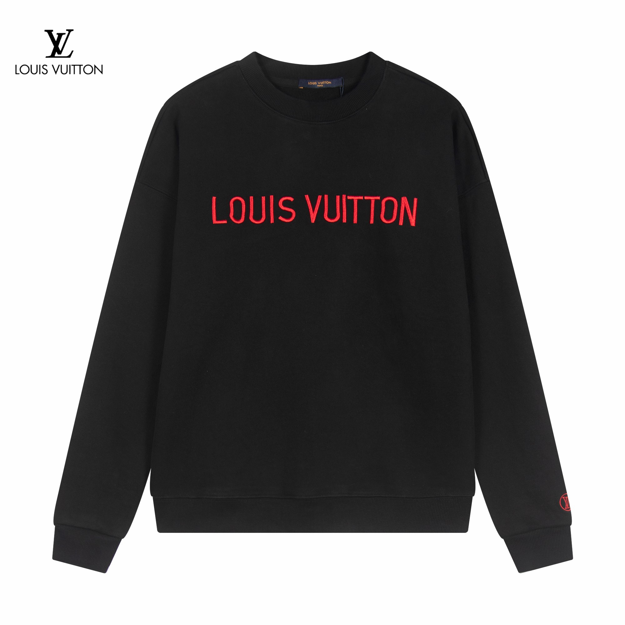 LV【LOUIS VUITTON  公式旗艦店】ルイヴィトン 丸首の衛衣 スウェット ご好評に付き再入荷！250110