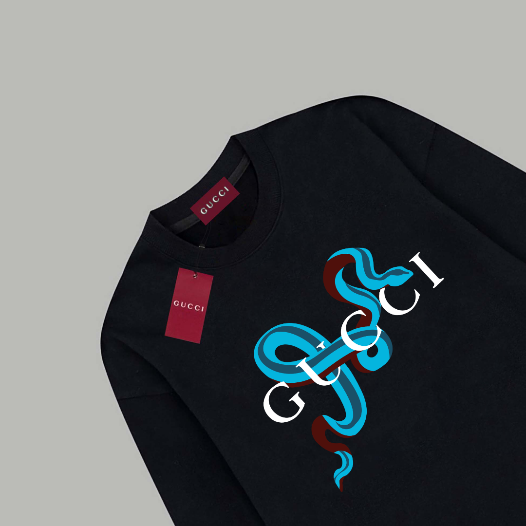 【GUCCI  公式旗艦店】グッチ  丸首の衛衣 スウェットご好評に付き再入荷！250110