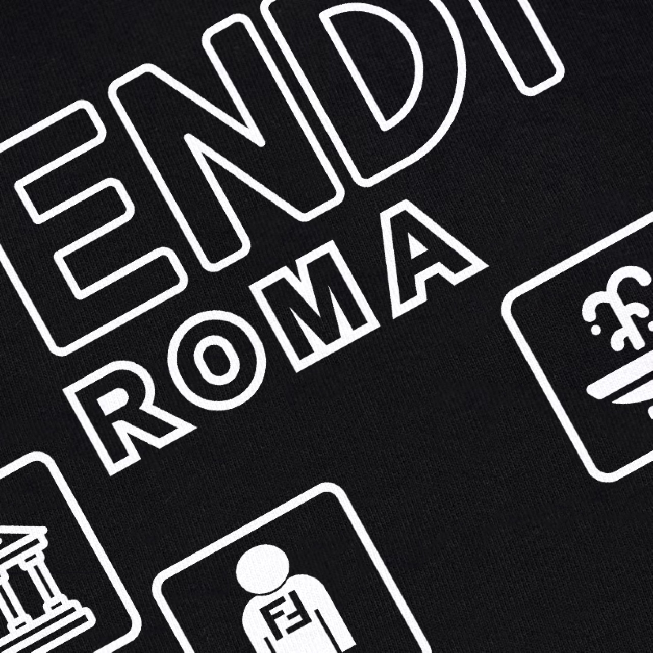 【FENDI 公式旗艦店】フェンディ  丸首の衛衣 スウェットご好評に付き再入荷！250110