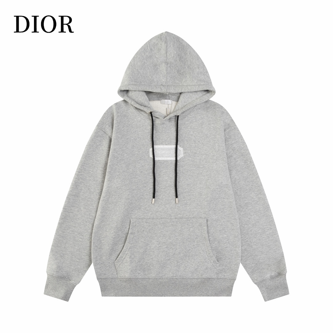 【DIOR 公式旗艦店】ディオール  丸首の衛衣 スウェットご好評に付き再入荷250110