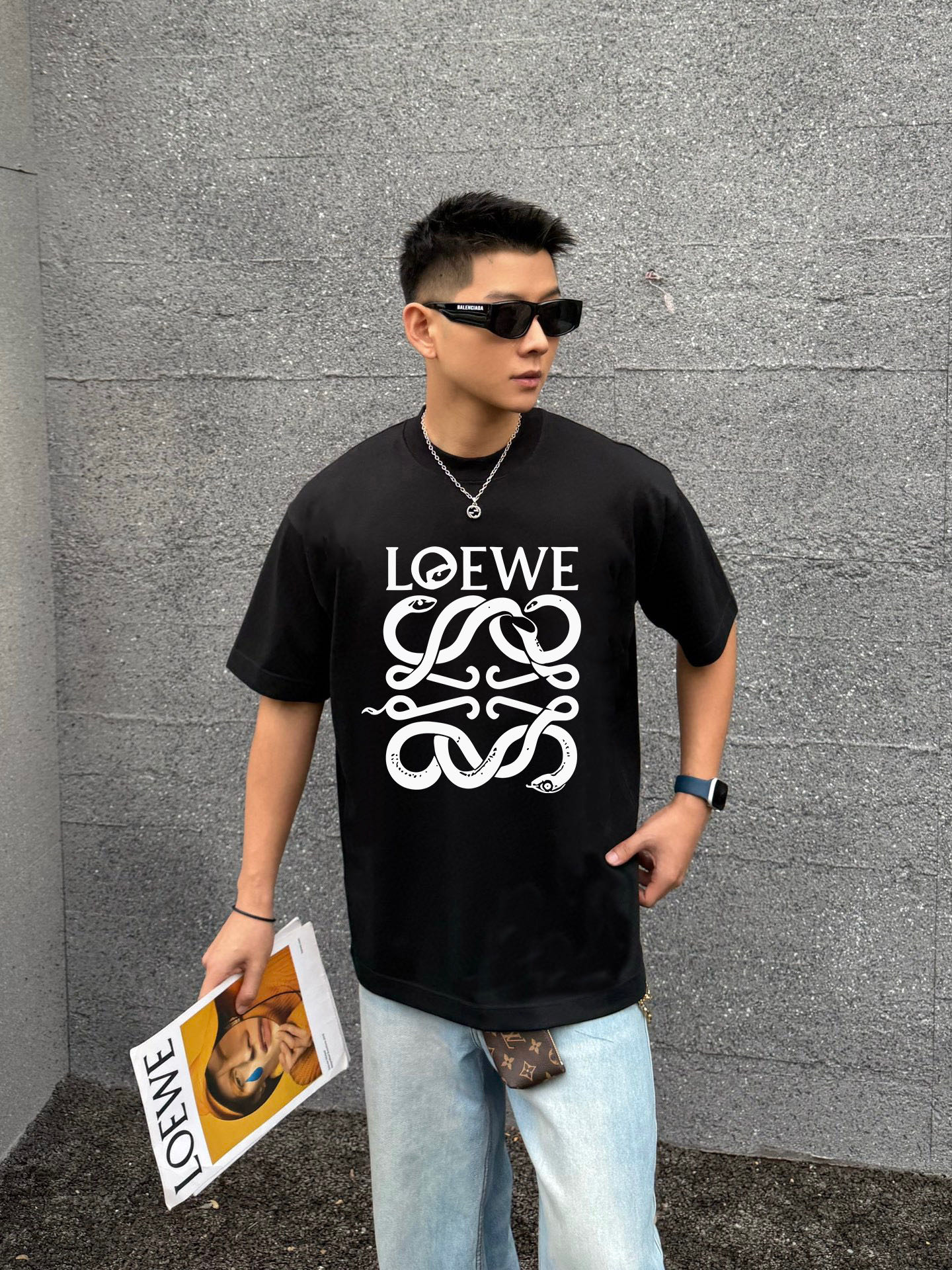 【LOEWE 公式旗艦店】ロエベ   Tシャツ ご好評に付き再入荷！250213