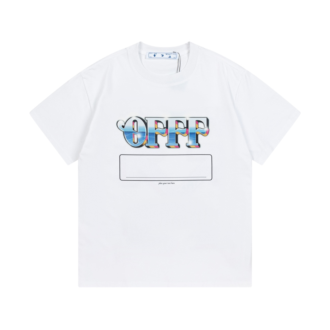 【OFF-WHITE  公式旗艦店】オフホワイト   Tシャツ  ご好評に付き再入荷！250215