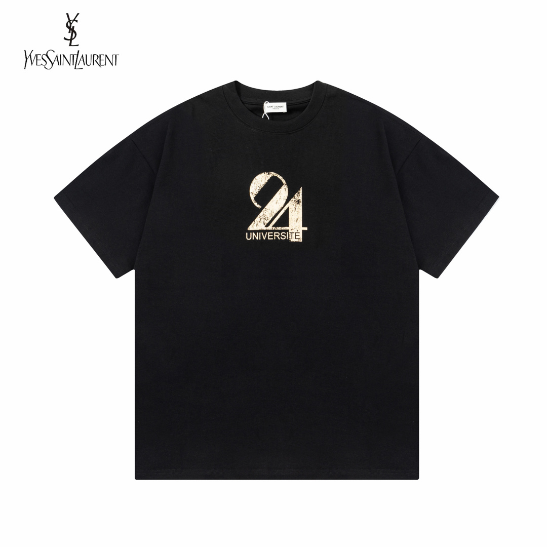 【YSL SAINT LAURENT 公式旗艦店】サンローラン  Tシャツ ご好評に付き再入荷！250218