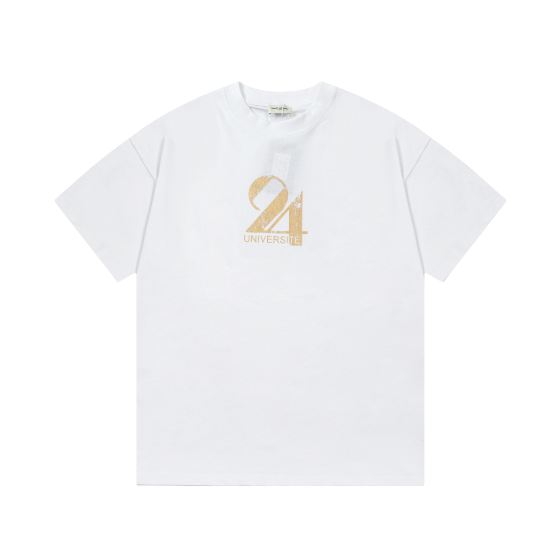 【YSL SAINT LAURENT 公式旗艦店】サンローラン  Tシャツ ご好評に付き再入荷！250218