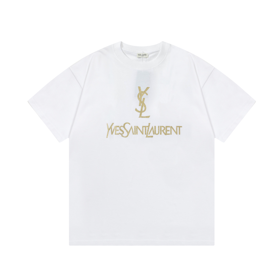 【YSL SAINT LAURENT 公式旗艦店】サンローラン  Tシャツ ご好評に付き再入荷！250218